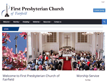 Tablet Screenshot of firstpresby.net