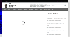 Desktop Screenshot of firstpresby.com